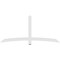 Ekena Millwork Bellingham Architectural Grade PVC Gable Bracket, 84"W x 38 1/2"H x 2"D x 4"F, 11/12 Pitch GBP084X39X0204BEL00 - alternate 5